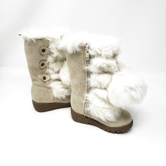 girls furry boots